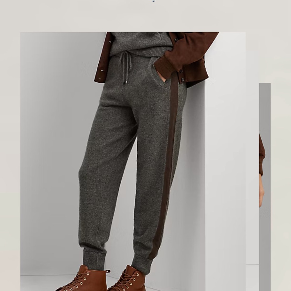 Ralph Lauren Winter Charcoal Sweatpants - Picture 10 of 11